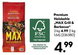 Hellweg Premium Holzkohle MAX Grill & Barbecue Angebot