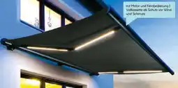 Hellweg Vollkassettenmarkise mit LED-Beleuchtung Angebot