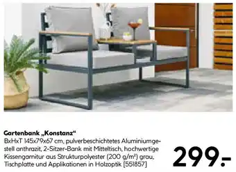 Hellweg Gartenbank,,Konstanz Angebot