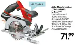 Hellweg Akku-Handkreissäge Angebot