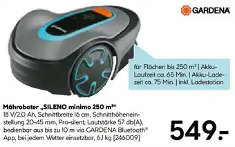 Hellweg Mähroboter sileno minimo Angebot