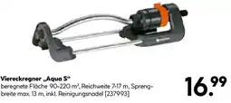 Hellweg Viereckregner Aqua Angebot