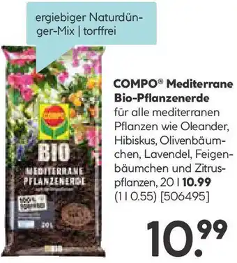 Hellweg Mediterrane Bio-Pflanzenerde Angebot