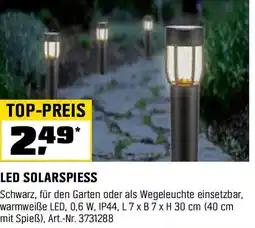 OBI Led solarspiess Angebot