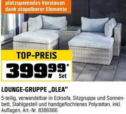 OBI Lounge-gruppe olea Angebot