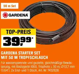 OBI Gardena starter set Angebot