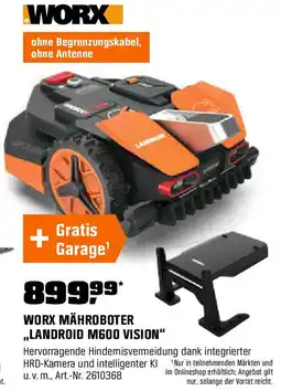 OBI Worx mähroboter landroid Angebot
