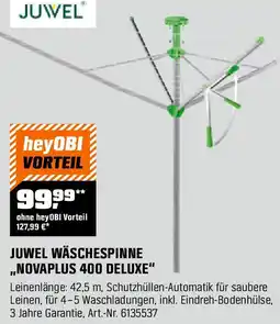 OBI Juwel wäschespinne novaplus Angebot