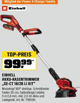 OBI Akku-rasentrimmer Angebot