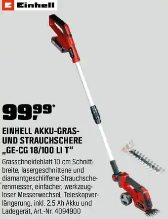 OBI Akku-gras- und strauchschere Angebot