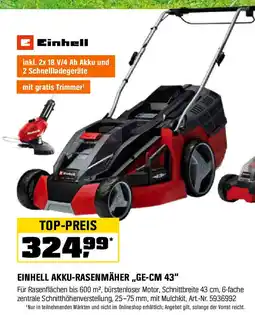 OBI Akku-rasenmäher Angebot