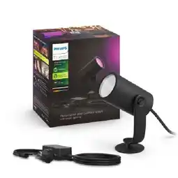 OBI Hue LED-Spot Lily White & Color Ambiance 3-flammig Schwarz Basis-Set OBI Angebot