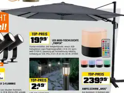 OBI Ampelschirm aros Angebot