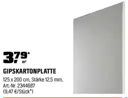 OBI Gipskartonplatte Angebot