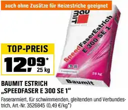 OBI Estrich SpeedFaser Angebot
