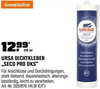 OBI Dichtkleber seco pro dks Angebot