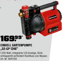OBI Gartenpumpe Angebot