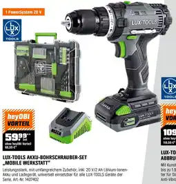 OBI Akku-bohrschrauber-set Angebot