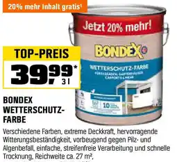 OBI Wetterschutz- farbe Angebot