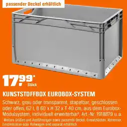 OBI Kunststoffbox eurobox-system Angebot