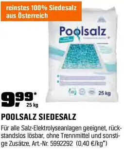 OBI Poolsalz siedesalz Angebot