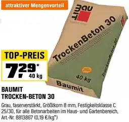 OBI Trocken-beton Angebot