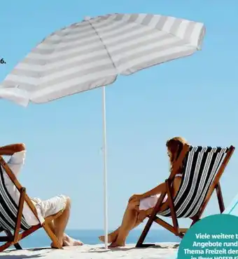 Hofer Belavi Strand-Sonnenschirm Angebot