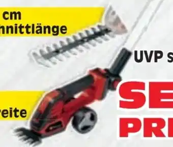 Zgonc Einhell Akku-Gras-Strauchschere GE-CG 18/100 Li T Solo Angebot