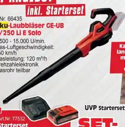 Zgonc Einhell Akku-Laubbläser GE-UB 18/250 Li E Solo Angebot
