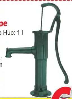 Zgonc Hand-Brunnenpumpe Angebot