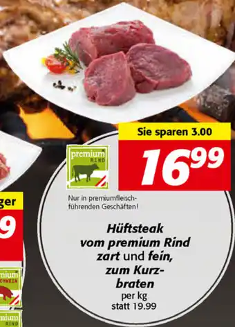 Strasser Markt Hüftsteak Vom Premium Rind Zart Und Fein Zum Kurz Braten Angebot