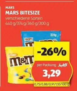 Hofer MARS BITESIZE Angebot