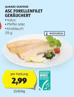 Hofer ASC FORELLENFILET GERÄUCHERT Angebot