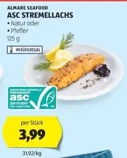 Hofer ALMARE SEAFOOD ASC STREMELLACHS Angebot