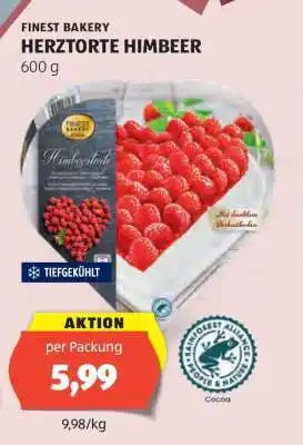 Hofer HERZTORTE HIMBEER Angebot