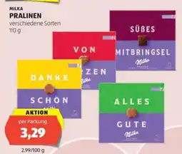 Hofer Milka Pralinen Angebot