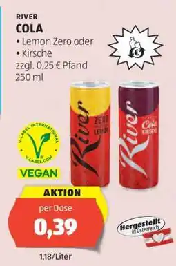 Hofer RIVER COLA Angebot