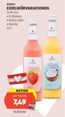 Hofer RIQUET EIERLIKÖRVARIATIONEN Angebot