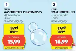 Hofer PERSIL WASCHMITTEL PULVER/DISCS Angebot
