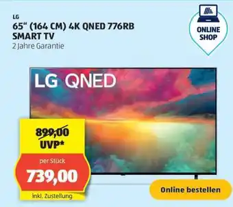 Hofer 65 (164 CM) 4K QNED 776RB SMART TV Angebot