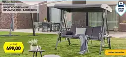 Hofer HOME DELUXE HOLLYWOODSCHAUKEL DESCANSO INKL. ABDECKUNG Angebot
