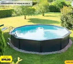 Hofer STEINBACH STAHLWANDPOOL SET NUOVO DE LUXE II Angebot