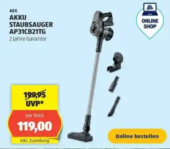 Hofer AKKU STAUBSAUGER AP31CB21TG Angebot