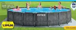 Hofer INTEX FRAME POOL SET PRISM GREYWOOD Angebot
