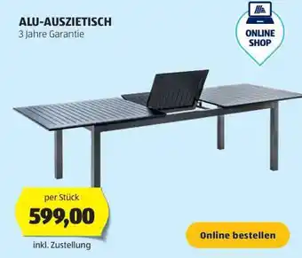 Hofer ALU-AUSZIETISCH Angebot