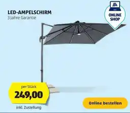 Hofer LED-AMPELSCHIRM Angebot