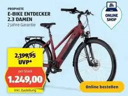 Hofer PROPHETE E-BIKE ENTDECKER 2.3 DAMEN Angebot