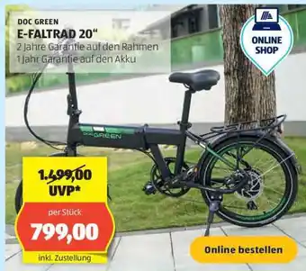 Hofer E-FALTRAD 20“ Angebot