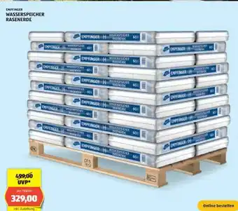 Hofer EMPINGER WASSERSPEICHER RASENERDE Angebot