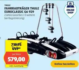 Hofer FAHRRADTRÄGER THULE EUROCLASSIC G6 929 Angebot
